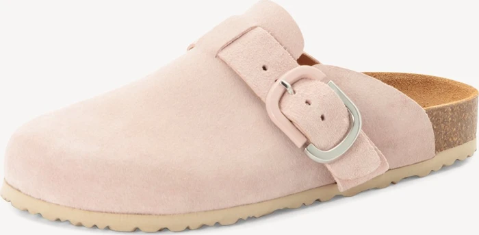 Tamaris Lederpantolette rosa (Damen)