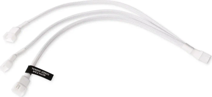 Alphacool 4-Pin auf 3x 4-Pin Verteiler, 15cm, weiß