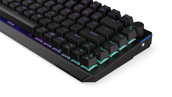 Endorfy Thock 75% Wireless Red, PBT, LEDs RGB, hot-swap, Kailh Box RED, USB/Bluetooth, US