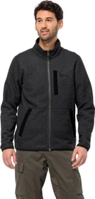 Jack Wolfskin Tannenspur FZ Jacke schwarz (Herren)