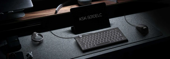 KeySonic KSK-5010ELC, schwarz, USB, DE