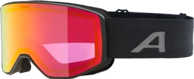 Alpina Fernie Q-Lite black matt/mirror red-black (Junior)