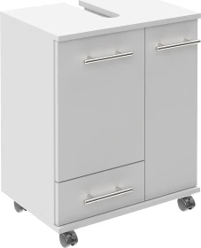 Schildmeyer Waschbeckenunterschrank 50x63.5x32.5cm weiß