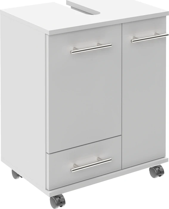 Schildmeyer Waschbeckenunterschrank 50x63.5x32.5cm weiß