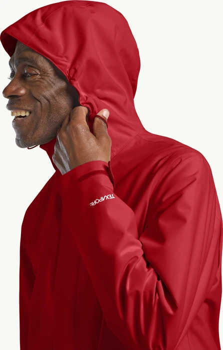 Jack Wolfskin Trailtime 2L Funktionsjacke adrenalin red (Herren)
