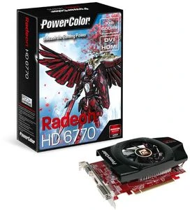 PowerColor Radeon HD 6770, 1GB GDDR5, VGA, DVI, HDMI