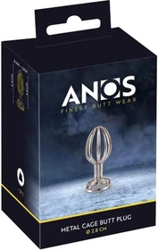Anos Metal Cage Butt Plug 2.8cm