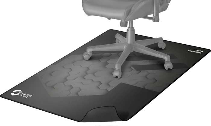 Speedlink Grounid Floorpad Bodenschutzmatte, schwarz/grau, weich