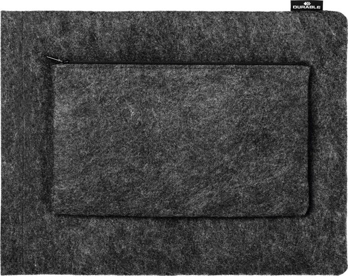 Durable Notebook Hülle MultiBag EFFECT Passend für maximal: 33,0 cm (13") Anthrazit, Grau