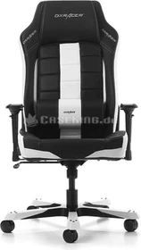 DXRacer Boss Series Gamingstuhl, schwarz/weiß