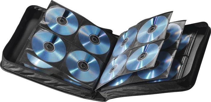Hama CD-/DVD-/Blu-ray-Tasche 160 schwarz