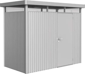 Biohort HighLine H1 Gerätehaus silber-metallic