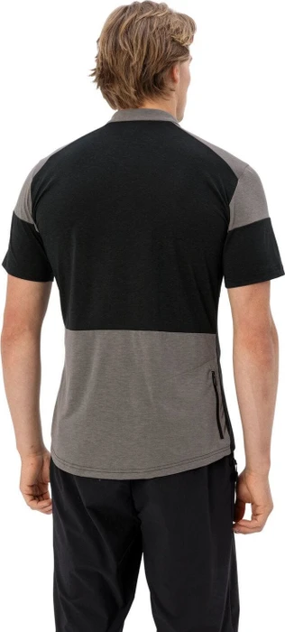 Vaude Altissimo II Trikot kurzarm black/coconut (Herren)