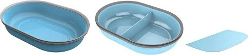 Sure Petcare SureFeed Split-Schale, Schale und Matte, Set, blau