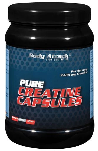 Body Attack Pure Creatine, 600 Stück