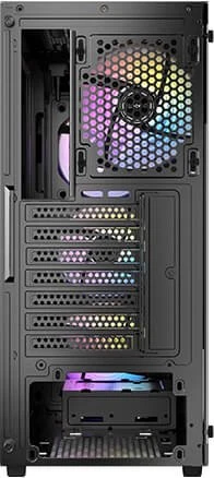 Antec AX61 Elite, schwarz, Glasfenster
