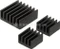 King Mod Alu Kühlkörper-Set für Raspberry Pi, schwarz Vorschaubild