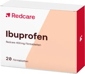 Redcare Ibuprofen 400mg Filmtabletten, 20 Stück