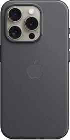 Apple Feingewebe Case mit MagSafe für iPhone 15 Pro schwarz