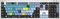 LogicKeyboard DaVinci Resolve PC Silver Slim Line, USB, UK Vorschaubild