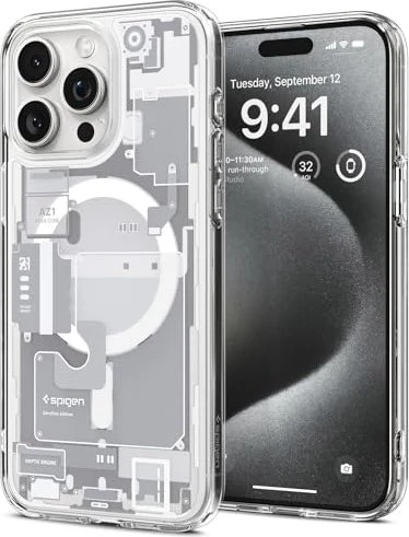 Spigen Ultra Hybrid Zero One (MagFit) für Apple iPhone 15 Pro weiß