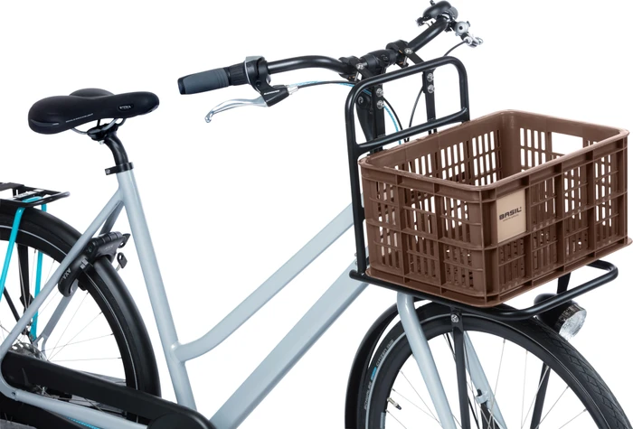 Basil Crate S Fahrradkorb chocolate brown