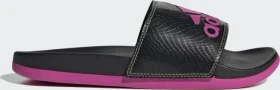 adidas Comfort Adilette core black/lucid fuchsia/gold metallic (Damen)