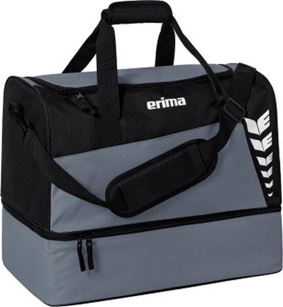Erima Six Wings Bodenfach L Sporttasche slate grey/black