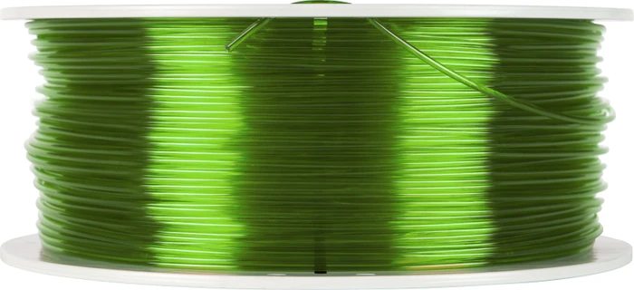 Verbatim PETG, transparent green, Spule, 2.85mm, 1.00kg