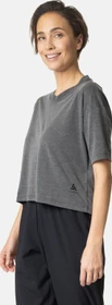 Odlo Active 365 Naturfaser T-Shirt kurzarm black melange (Damen)