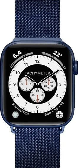 LAUT Steel Loop Watch Strap für Apple Watch 42mm/44mm/45mm/49mm Navy Blue