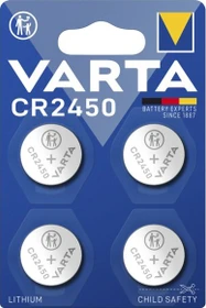 Varta CR2450, 4er-Pack