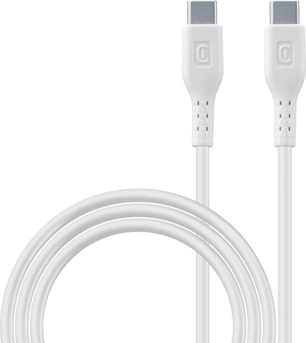 Cellularline Fast Charging Cable 5A/100W USB-C/USB-C 2m weiß