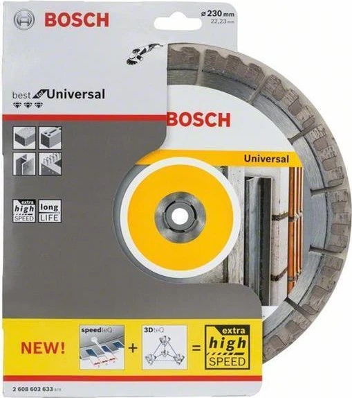 Bosch Professional Best for Universal Diamanttrennscheibe, 230x2.4x22.23mm, 1 Stück