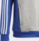 adidas Tiberio 3-Streifen Colorblock Hoodie semi lucid blue/white/medium grey heather (Junior) Vorschaubild