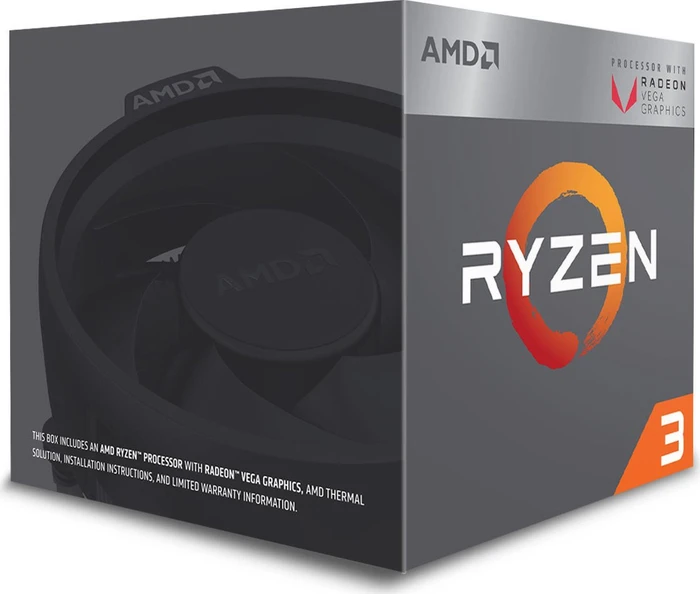 AMD Ryzen 3 2200G, 4C/4T, 3.50-3.70GHz, boxed