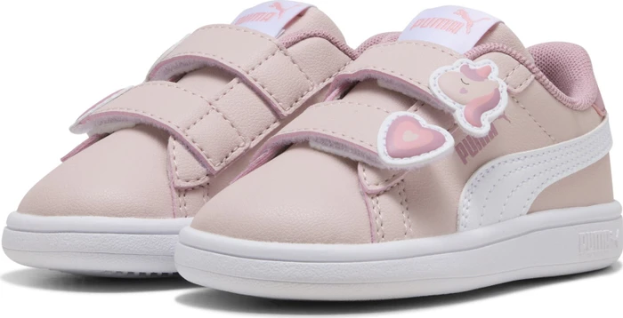 Puma Smash 3.0 Badges mauve mist/puma white (Junior)