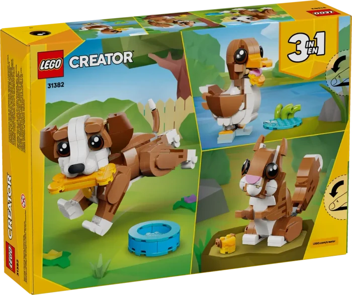LEGO Creator 3in1 - Niedliche Tiere: Verspielter Welpe