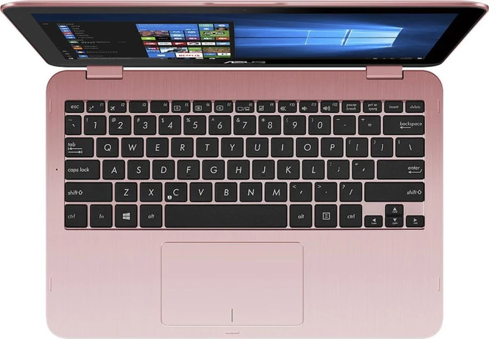 ASUS VivoBook Flip 12 TP203NAH-BP056T, Rose Gold, Pentium N4200, 4GB RAM, 1TB HDD, DE