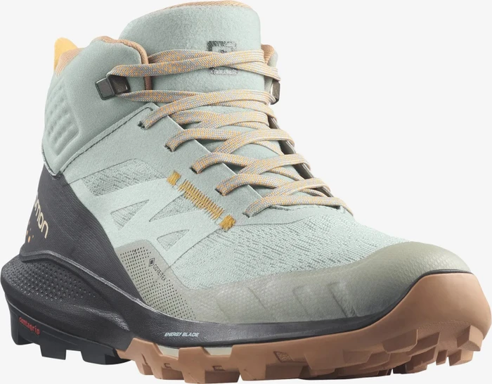 Salomon OUTpulse Mid GTX wrought iron/ebony/blazing orange (Damen)