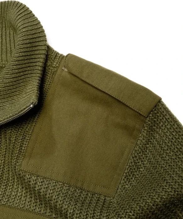 Brandit BW Cardigan Strickjacke olive (Herren)