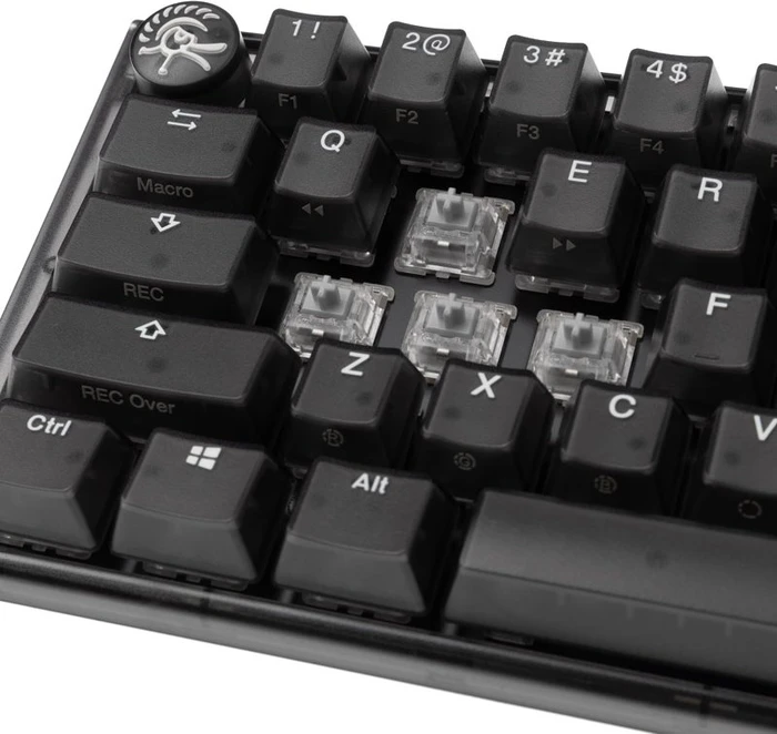 Ducky One 3 SF PBT, LEDs RGB, Aura Black, MX SPEED RGB Silver, USB, US