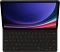 Samsung EF-DX710 Book Cover Keyboard Slim für Galaxy Tab S9 / S9 FE, schwarz, DE Vorschaubild
