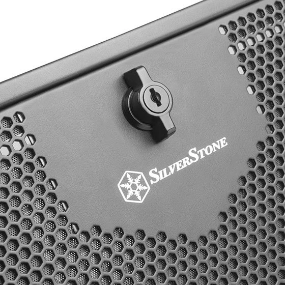 SilverStone RM42-502, Rackmount Storage, schwarz, 4HE, ATX