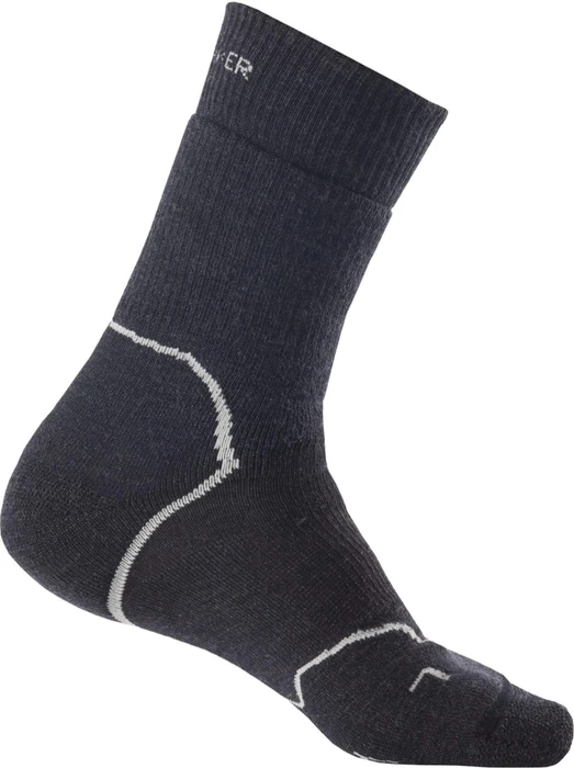 Icebreaker Hike+ Heavy Crew Wandersocken jet heather/twister heather/black (Herren)