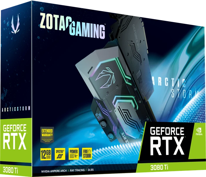 Zotac Gaming GeForce RTX 3080 Ti ArcticStorm, 12GB GDDR6X, HDMI, 3x DP