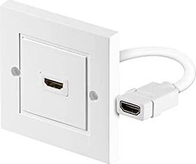 Wentronic Goobay HDMI 1.4 Wanddose mit 1x HDMI Buchse