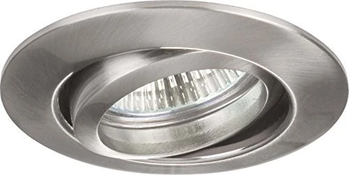 Brumberg GX5.3 Niedervolt Einbauleuchte rund nickel matt