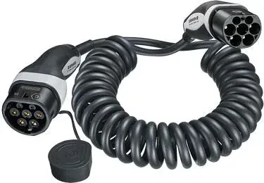 Mennekes Ladekabel Mode 3, 11kW, 4m Spiralkabel
