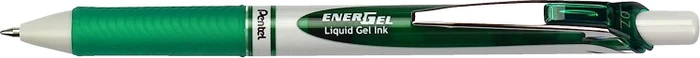 Pentel EnerGel Eco BL77E Gelroller grün/weiß, 12er-Pack